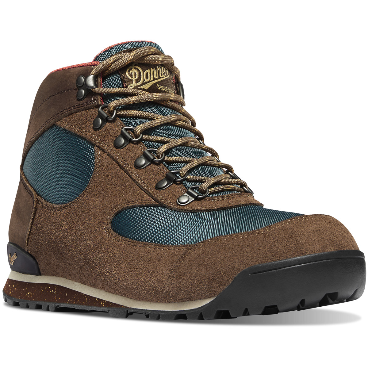 Danner Jag Dry Weather Brown/Blue Hiking Boots Mens - South Africa 41072KGZU